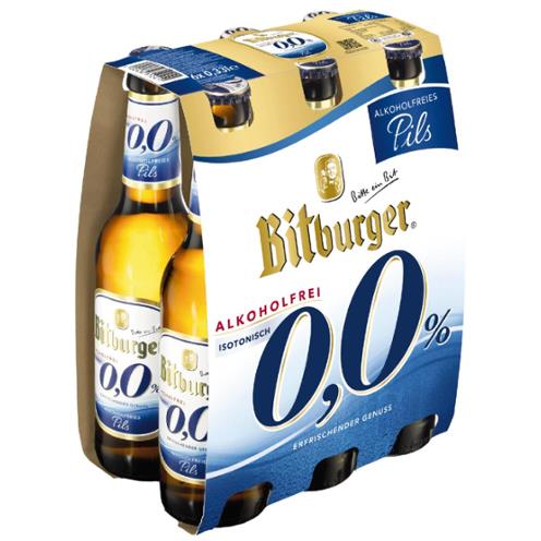 Bitburger Pils Alkoholfrei 4x6x0,33l Kiste