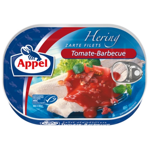Appel Heringsfilets Tomate Barbecue 200g